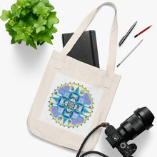 Load image into Gallery viewer, #5 Throat Chakra Mandala Tote