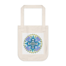 Load image into Gallery viewer, #5 Throat Chakra Mandala Tote