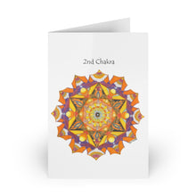 Load image into Gallery viewer, #2 Sacral Chakra Mandala Card