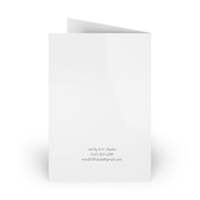 Load image into Gallery viewer, #5 Throat Chakra Mandala Card