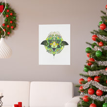 Load image into Gallery viewer, #4 Heart Chakra Mandala Print
