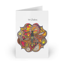 Load image into Gallery viewer, #1 Root Chakra Mandala Card
