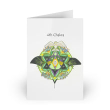 Load image into Gallery viewer, #4 Heart Chakra Mandala Card
