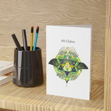 Load image into Gallery viewer, #4 Heart Chakra Mandala Card
